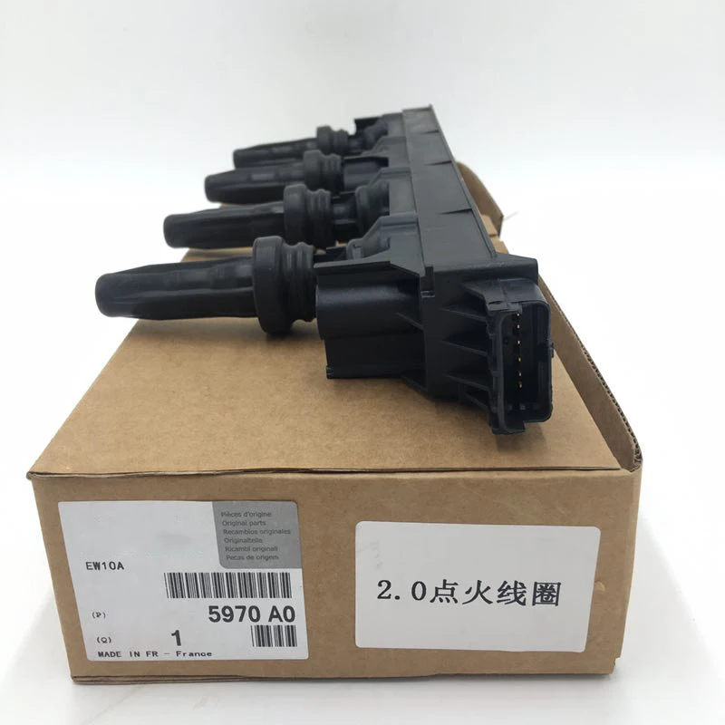 Suitable For Citroen Sega Triumph C4 C5 II DS4 Peugeot New 307 308 3008 407 408 508 Engine ignition coil OEM 5970A0 9656695780