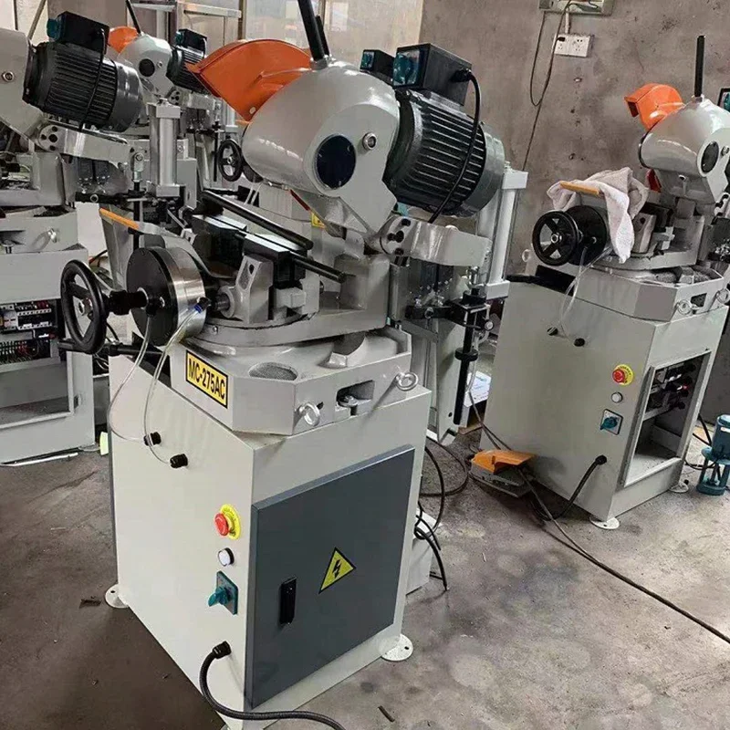 High quality 90 degree square pipe corner cutting machine manual profile pipe cutting machine image 6