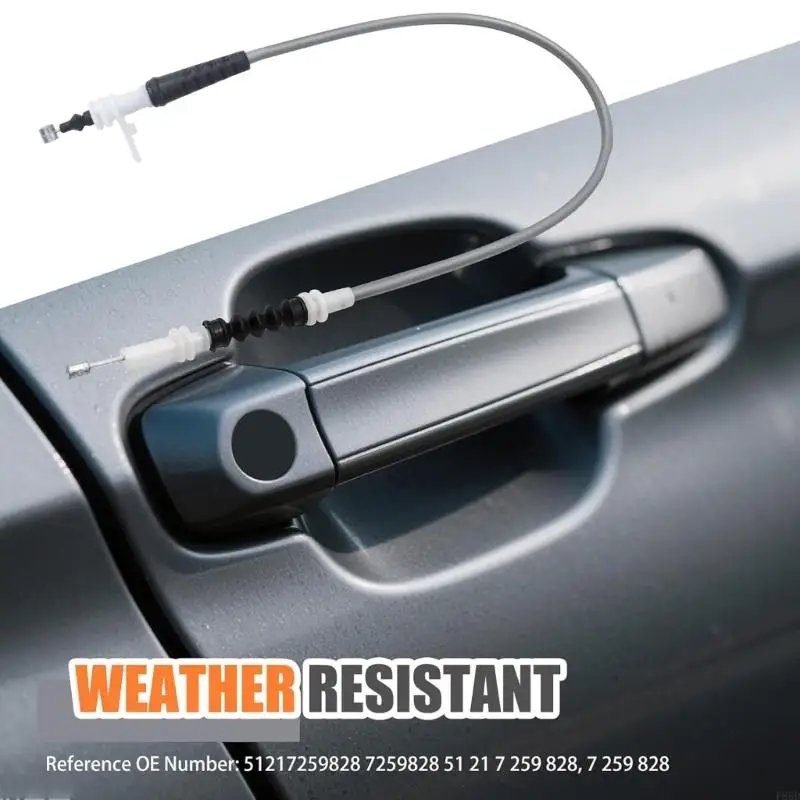  Front Left Right Door Hood Release Cable Replace 51217259828 Easy Installation