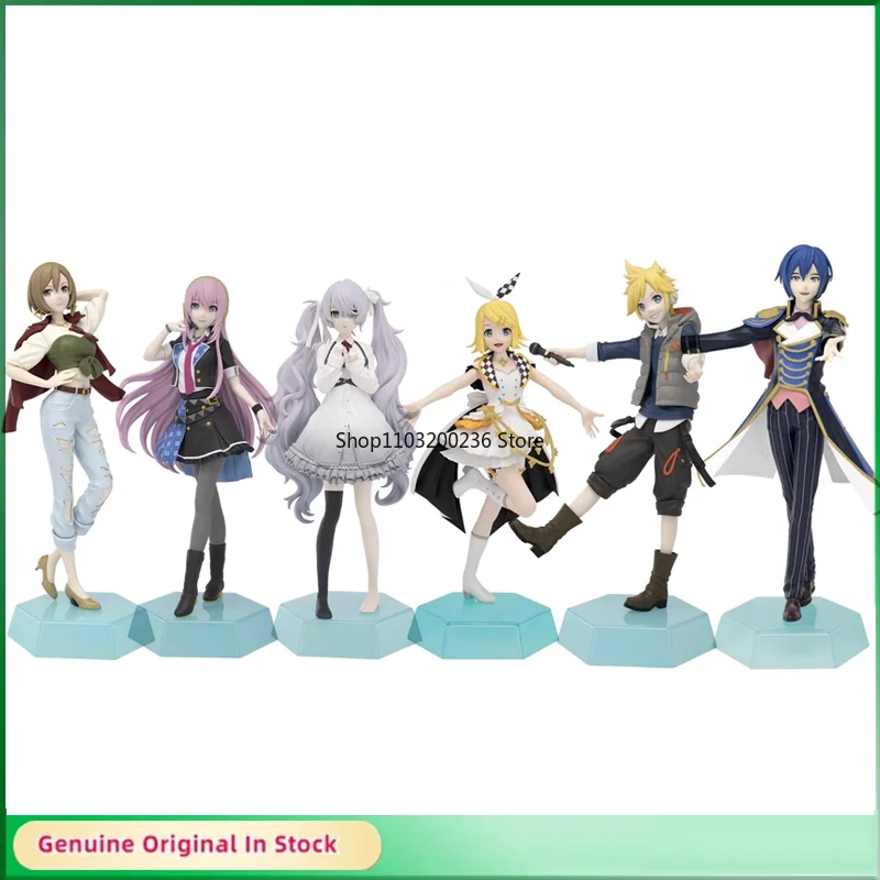 

Original COLORFUL Stage SEK AI VIRTUAL SINGER Kagamine Rin Len KAITO MEIKO Megurine Luka Action Figure Desktop Ornaments
