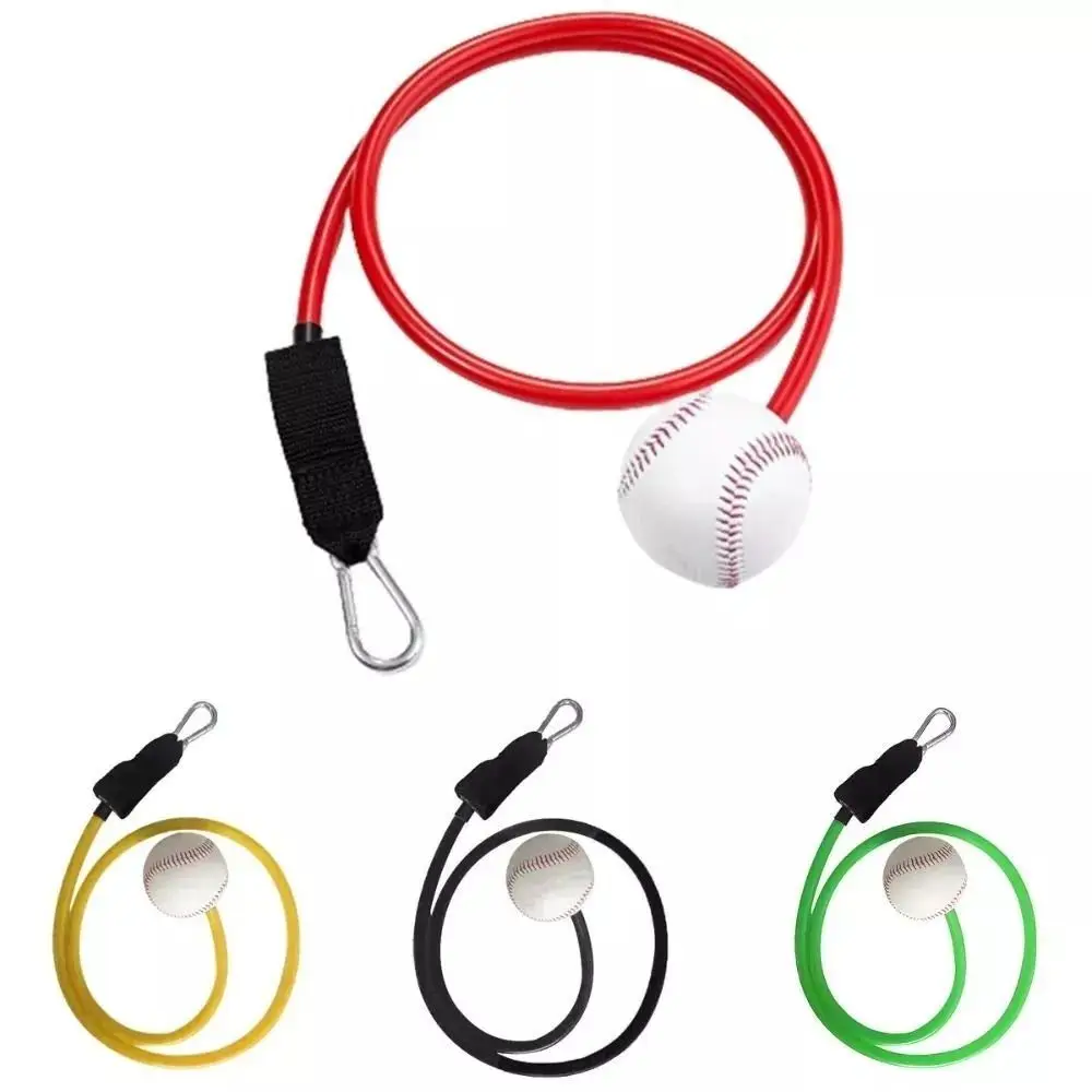 Rubber Baseball Resistance Trainer New Durable Elastic Arm Strength Training Potable Adult Baseball Pitching Bands