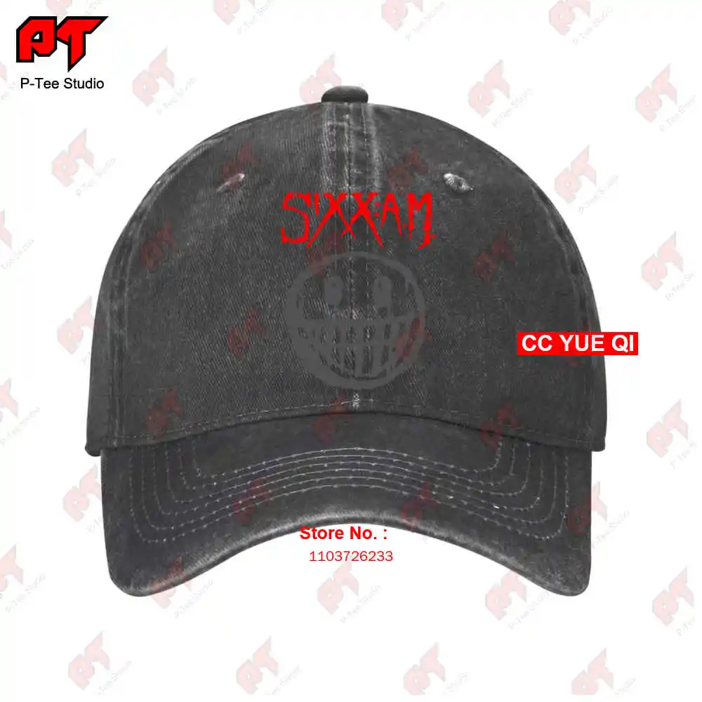 Sixx Am Nikki Sixx Hard Rock Music Baseball Caps Truck Cap UR6O