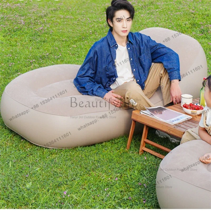 Style Convenient Inflatable Seating Camping Designer Inflatable Seatings Simplicity Modern Outdoor Furniture Divano