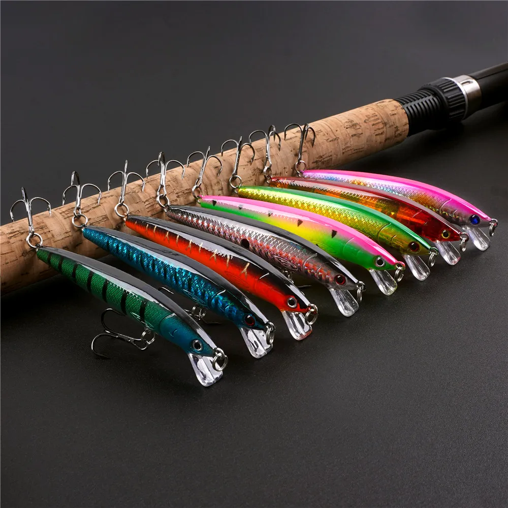 Señuelos Jerkbait Crankbait Minnow – Cebos Duros para Lubina y Trucha - imagen 4