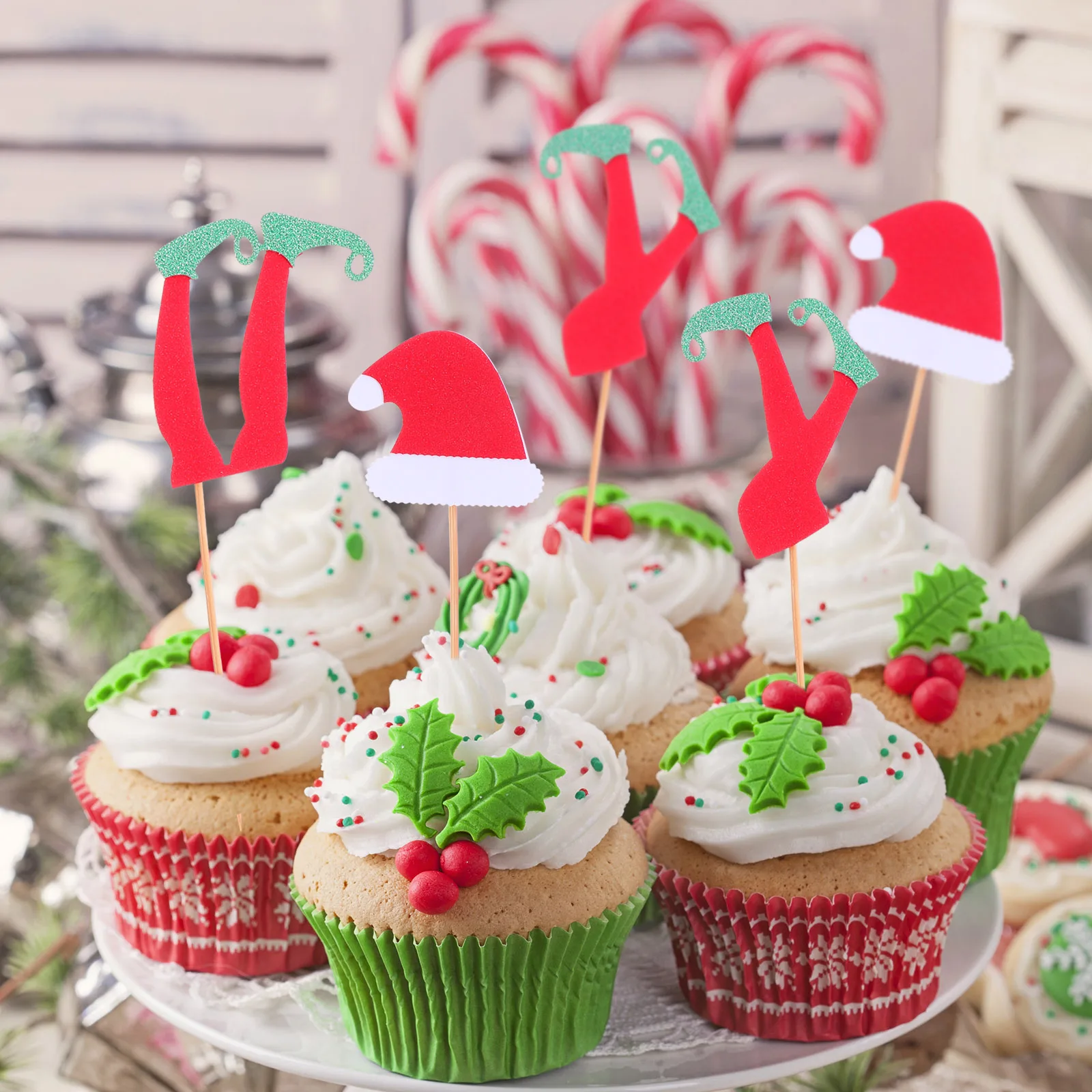 36-pcs-toppers-de-natal-glitter-chapeu-pe-picaretas-cores-sortidas-grau-alimenticio-eco-amigavel-bolo-decoracao-fontes-de-festa-suave