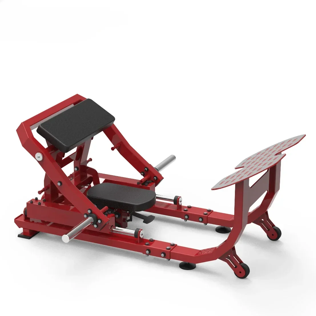 

Commercial Gym Equipment Glute Bridge Machine In Plate Loaded Glute Drive Hip Thrust Machine Gym Center Use