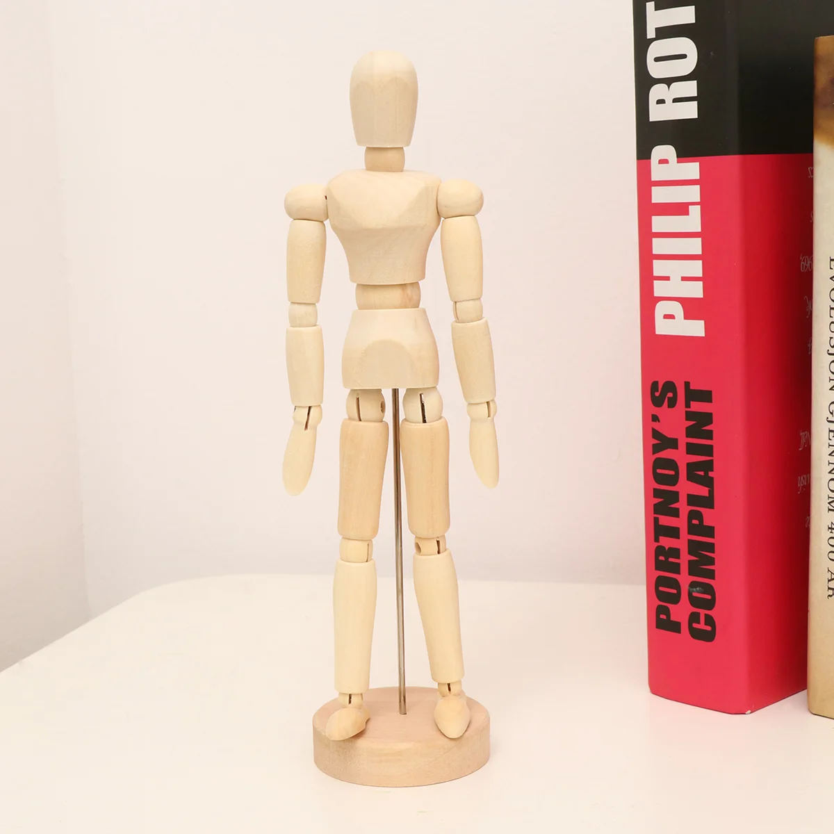 Movable Joint Puppet Model Wooden Adornment Ornament Crafts Decoration Figure Sketch Mini Toys