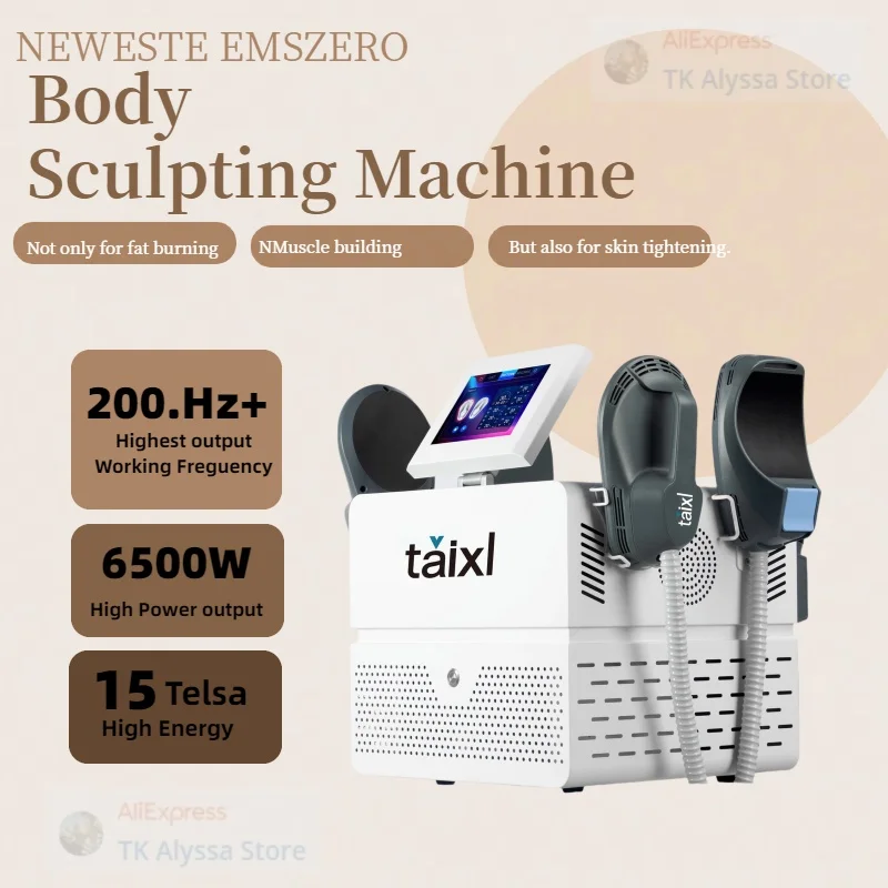 

Professional 6500w EMS Body Sculpting Machine Portable NEO RF EMSzero Nova Muscle Stimulation Slimming.