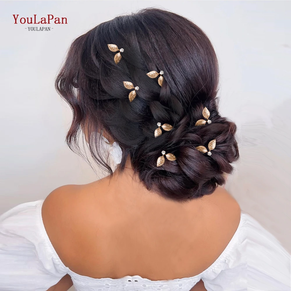 YouLasaupoudrer-Épingles à cheveux en forme de U pour femme, pince à cheveux en alliage pour patients de mariage, accessoires pour cheveux de fête, vêtements de sauna pour filles, jardins, 769