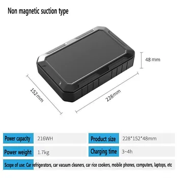 適用於 Alpicool indelB 家用車用冰箱電池、通用車用冰箱電池、60000mAh 鋰電池 10 最佳銷售 阿爾皮酷電池 - №3