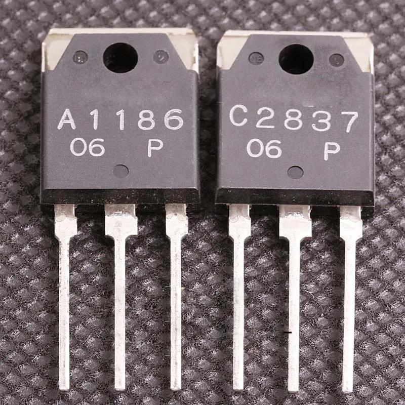 

New 10Pcs A1186 C2837 (5Pcs* 2SC2837+5Pcs* 2SA1186 )