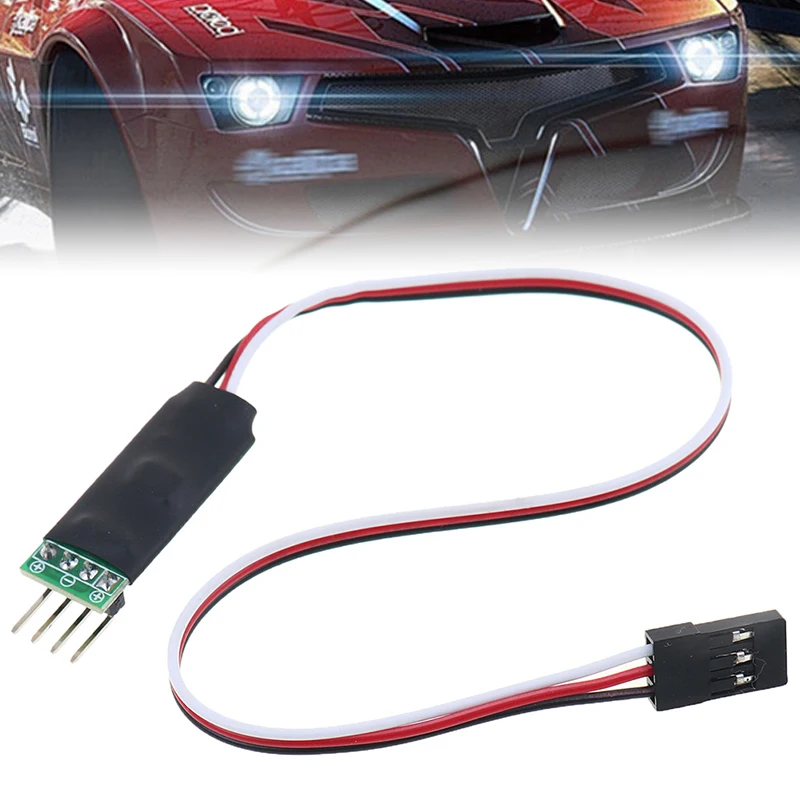 1PC LED Lamp Light Control Switch Panel System Turn on/Off 3CH for RC Car Vehicle Model Part