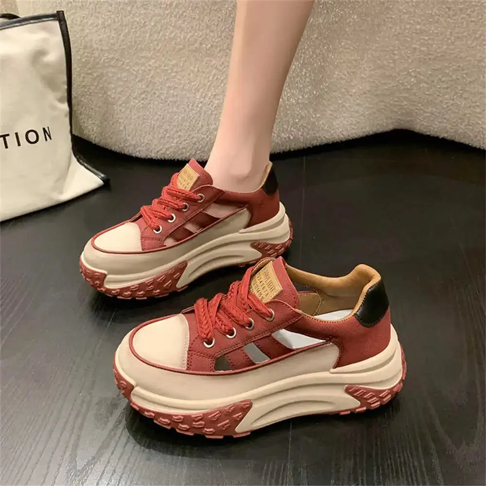 With Ties Round Nose Sneacker Vulcanize Women\'s School Shoes Fashion Women\'s Sneakers Sport Outing Cheaper Shose