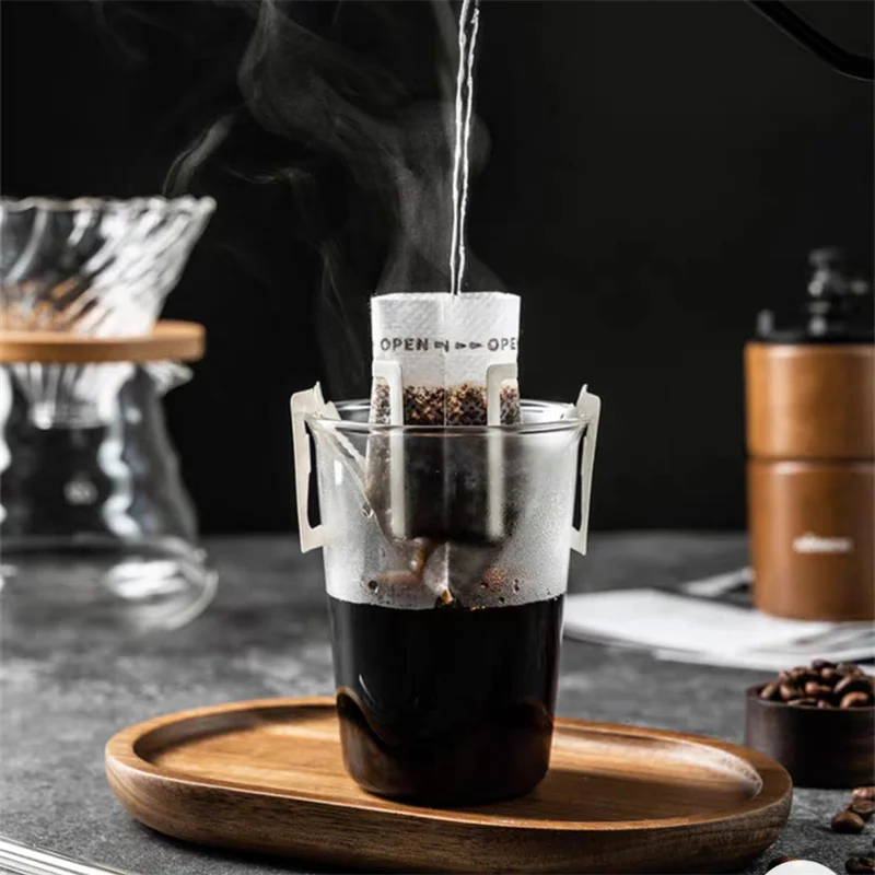 420ml Single Layer High Borosilicate Glass Ice Americano Coffee Cup Milk Juice Ice Drinking Cup Glass Mocha Cold Extraction Cup