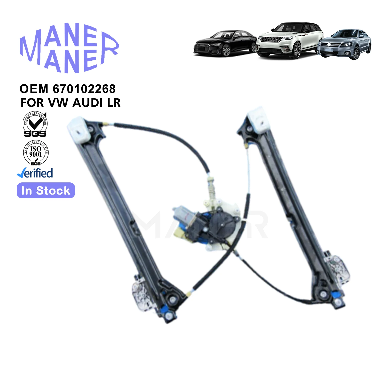 MANER 670102268 670009816 Auto body Systems Genuine Window Regulator for New Maserati Quattroporte