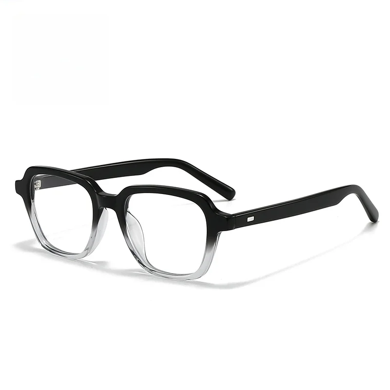 

2025 New Women's Acetate Myopia Reading Optical Frame Luxury Brand Design Men's Retro Fashion High Quality Prescription Glasses