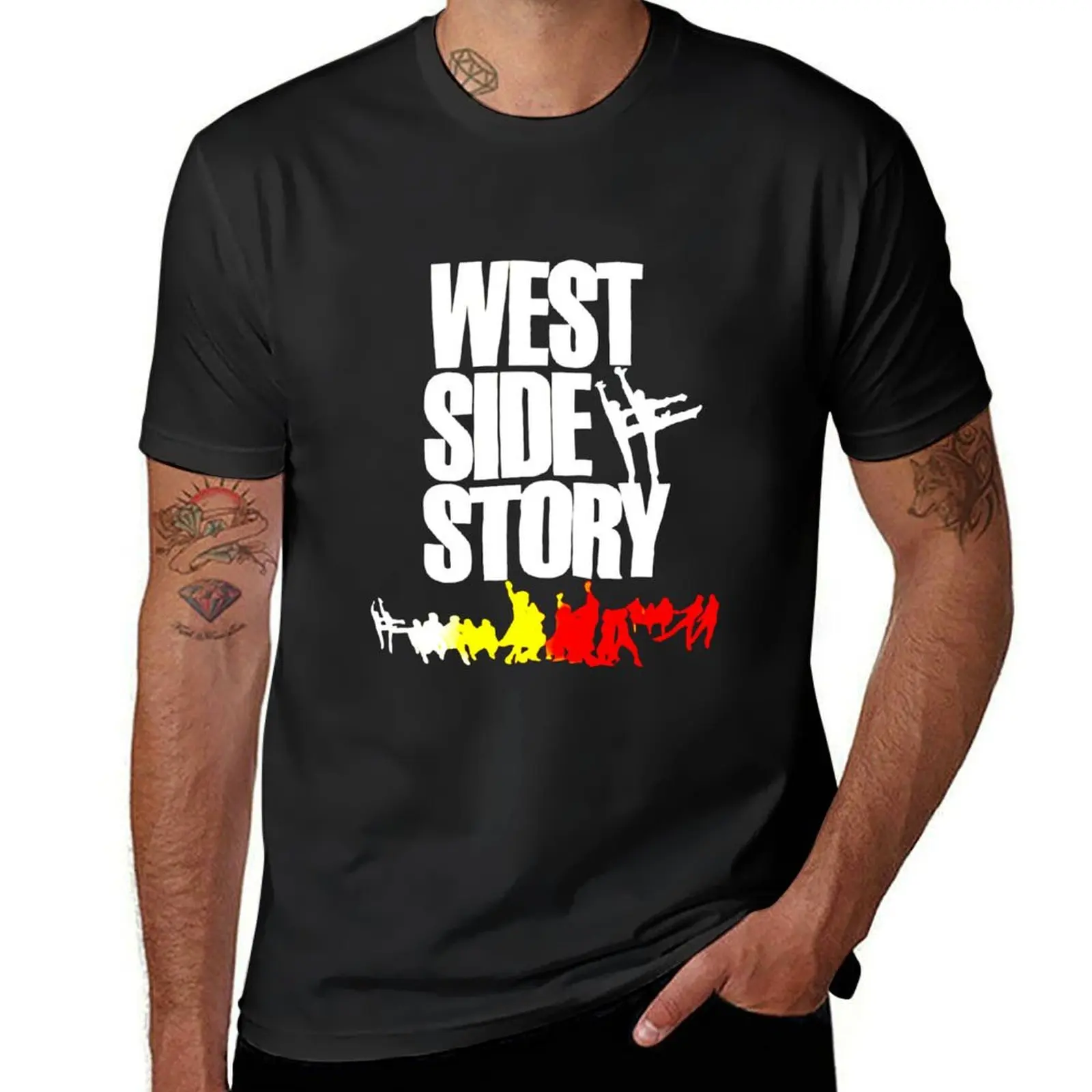 Find 80's West Side Story Vintage Super Soft + Paper Thin Classic Broadway Musical + Natalie Wood Movie Promo T-Shirt