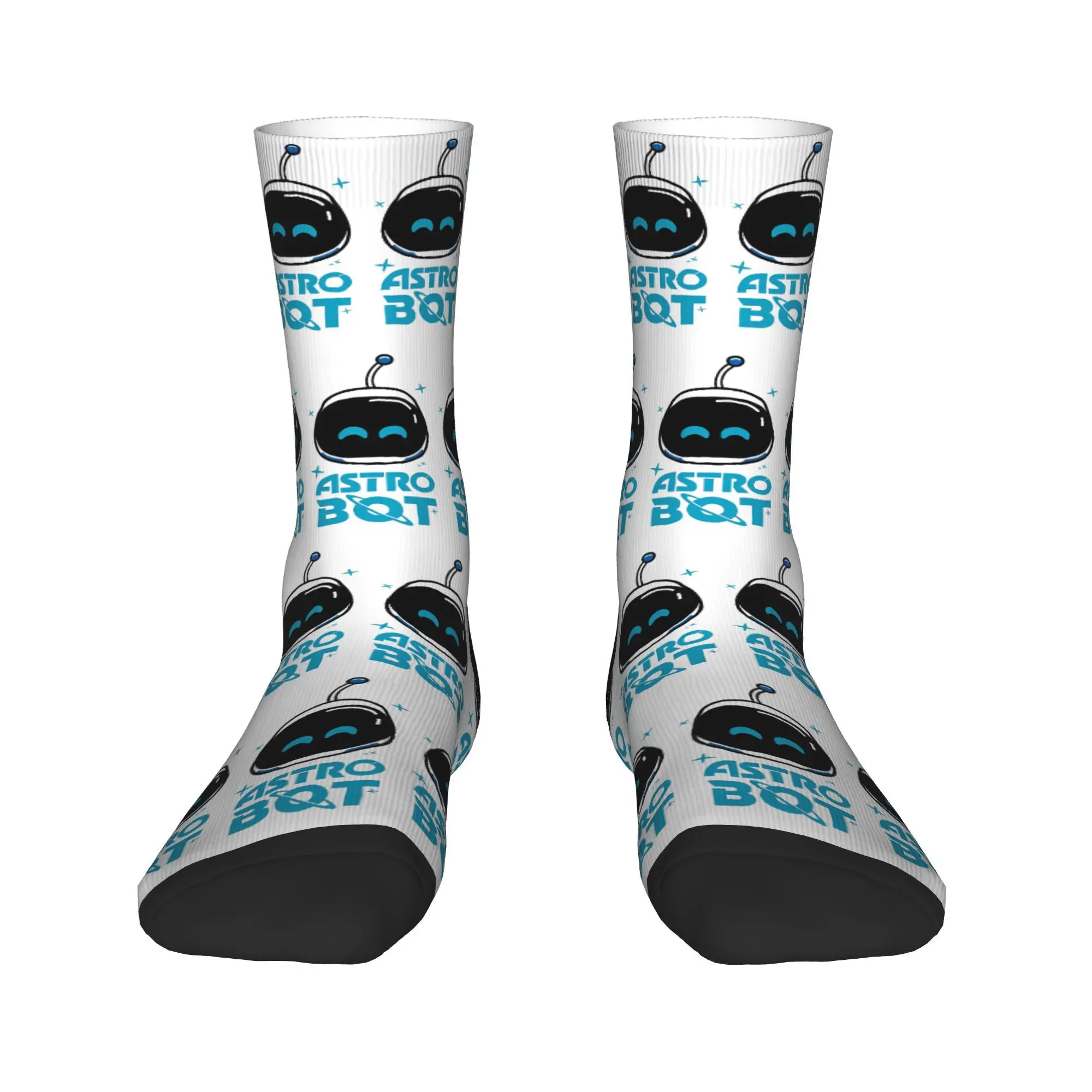 The Astro Bot Video Game Socks for Women Men Breathable  Soft Long Socks Non-slip