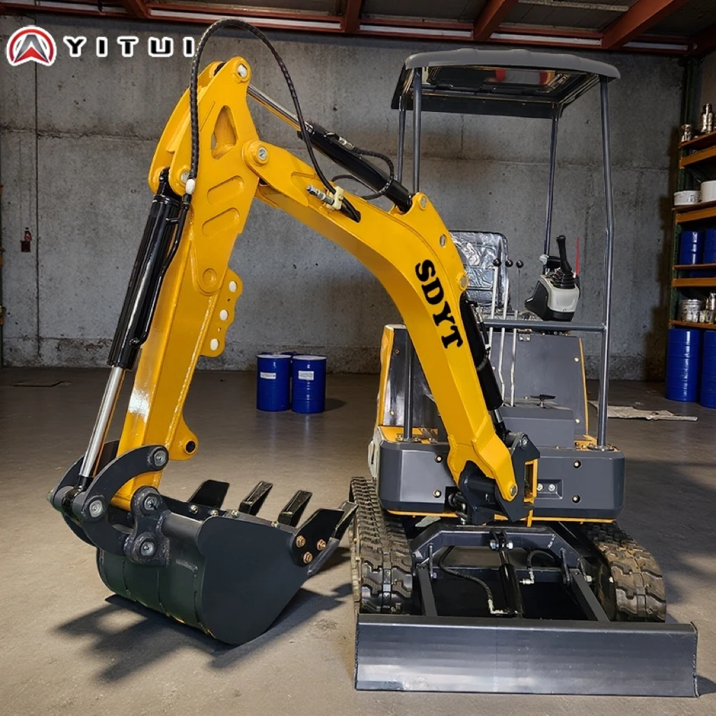 Chińska Fabryka Specjalna Cena Minikoparka Ce Epa Euro 5 Silnik Kubota Dostosowana 1.5 1.2 Ton Koparka Gąsienicowa Mini