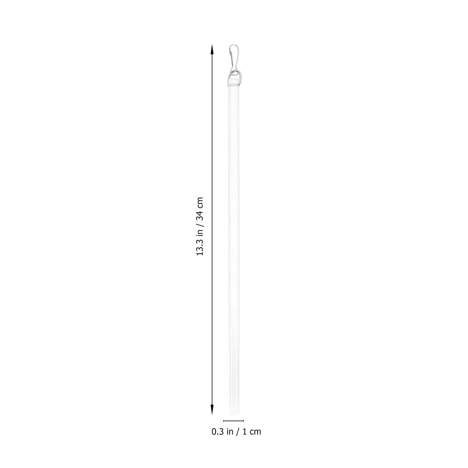 

1pc Drapery Wand Acrylic Transparent Curtain Pull Rod For Vertical Blinds Replacement Tilt Wand Accessory Decor