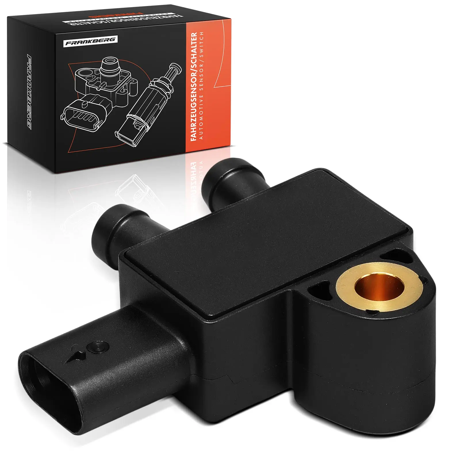 Frankberg 1x Sensor Uitlaatdruk voor Mercedes-Benz A-Klasse W177 V177 B-Klasse W247 0009057809A0009057809