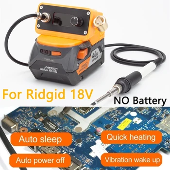 Dridgid aeg用のoledデジタルt12溶接ステーション、18vリチウム電池、電子はんだごてチップ、バッテリーは含まれていません