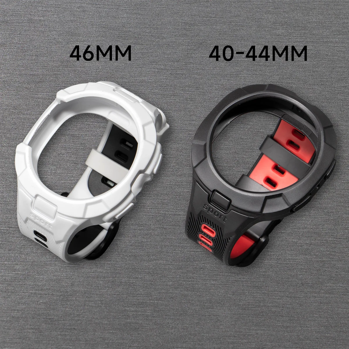 Case+Strap For Samsung Galaxy Watch 8 9 44 40mm Strap Silicone Breathable Strap Replacement Band For Samsung Watch 8Classic 46mm image 6