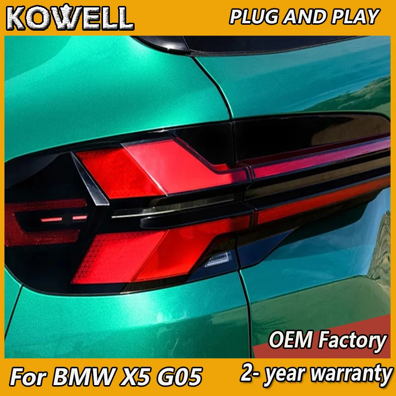 

Car Styling for BMW G05 X5 Taillights 2018-2022 BMW X5 G05 Tail Light DRL+Brake+Turn Signal+Reversing+Fog