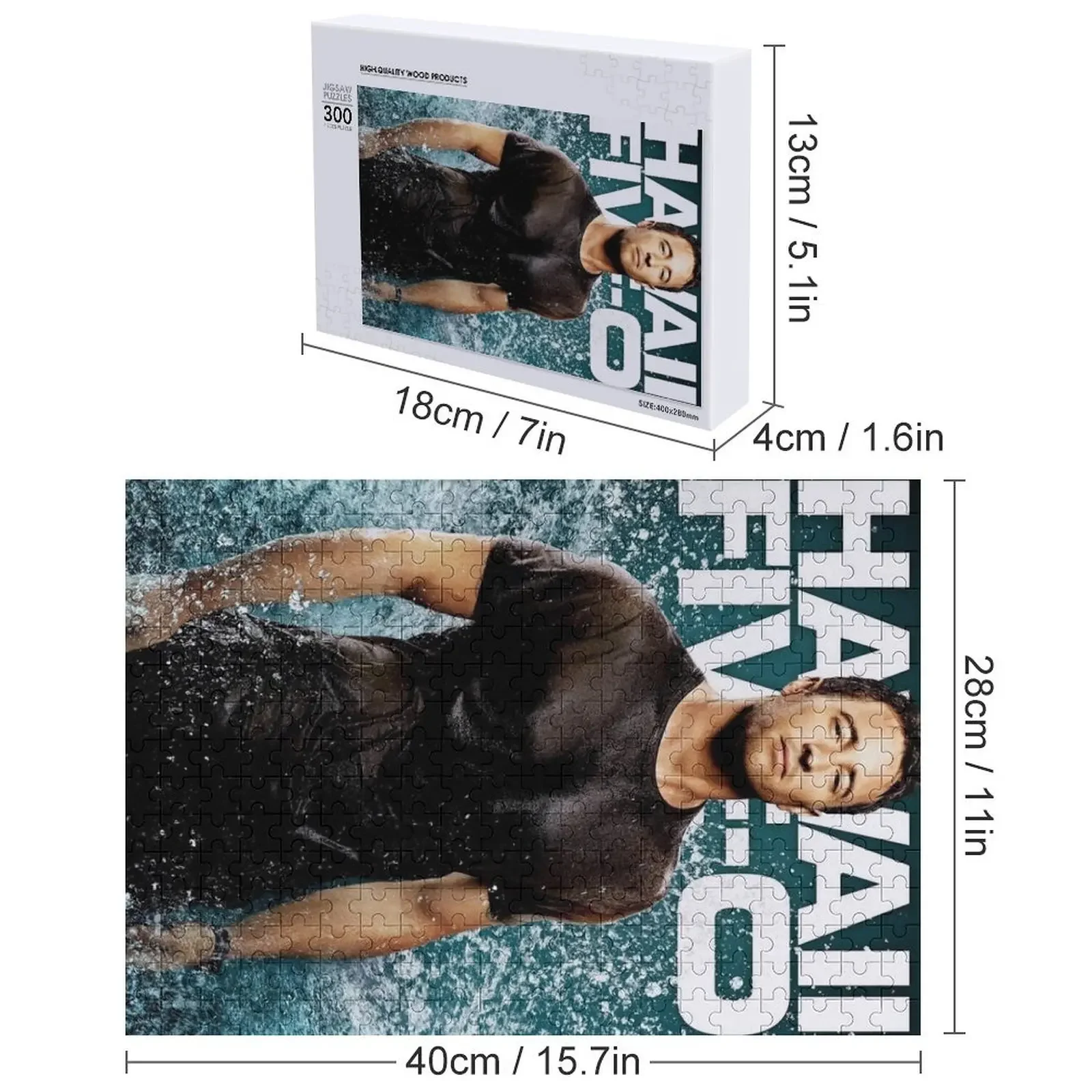 ماكجاريت - لعبة أحجية الصور المقطوعة الكبيرة كاهونا للأطفال هدايا عيد الميلاد لعبة ألغاز مخصصة للأطفال #5