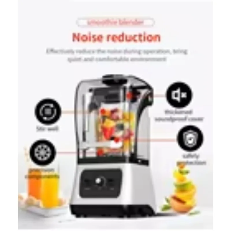 High Speed Rotary Blender Fresh Fruit Juicer High Capacity Multifunctional Food Processor