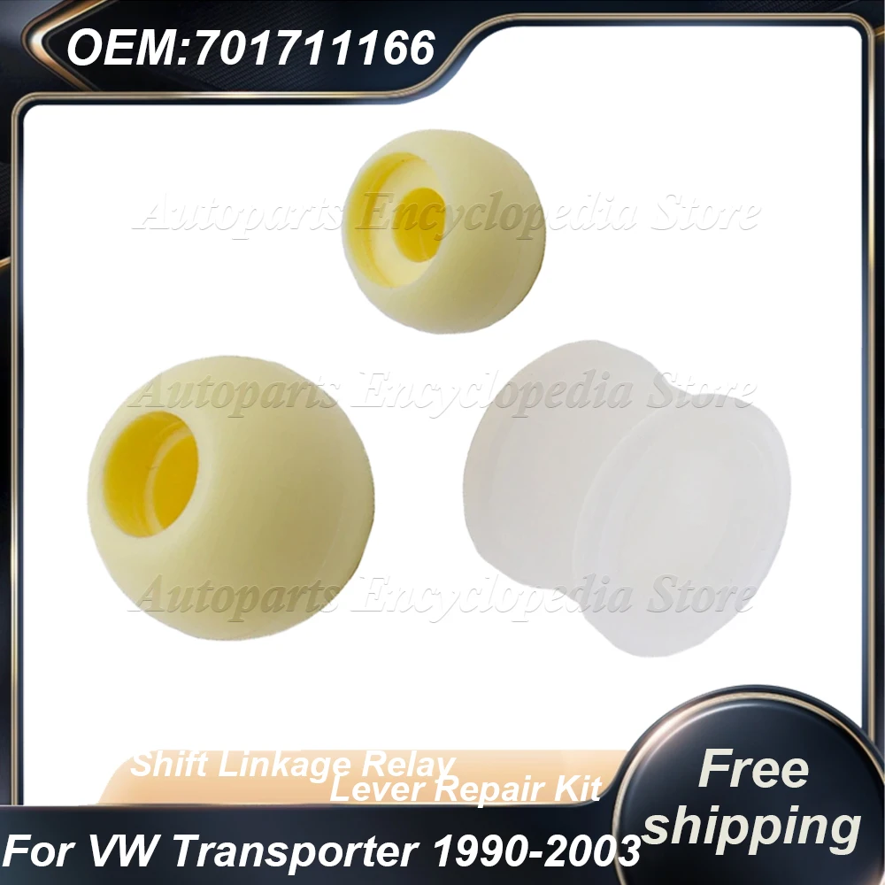 701711166 Nuevo Kit de Reparación de Bujes para Selector de Varillaje de Cambios T4 de Volkswagen Camper Van Transporter 7D0711131