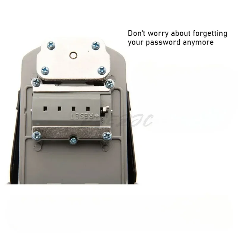 4-position Combination Waterproof and Rainproof Password Key Box Wall Mounted Secure Storage Outdoor Key Storage Box Anti-theft