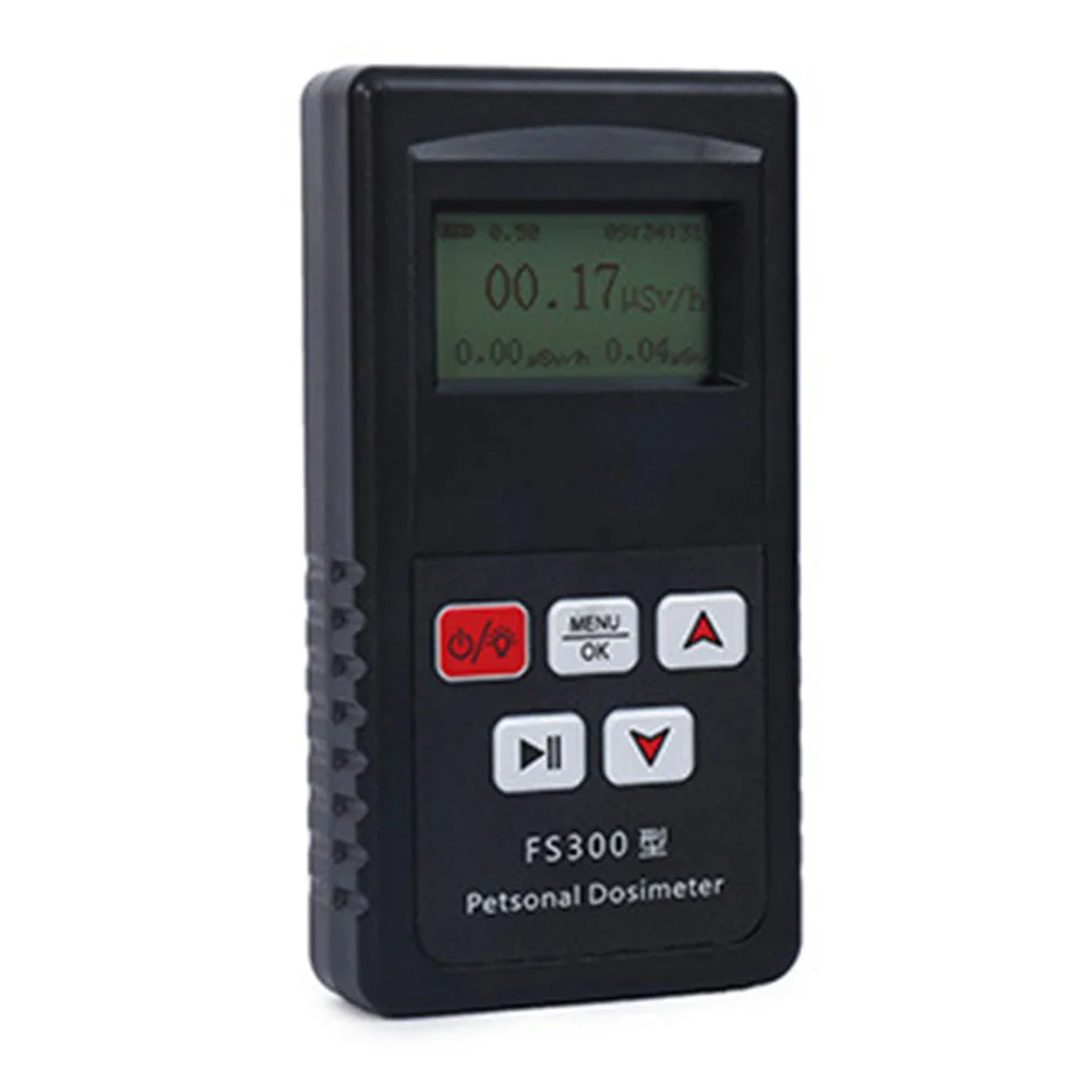 132×70x26mm Personal Dosimeter Personal Dosimeter Average Radiation Cumulative Total Radiation Current Radiation