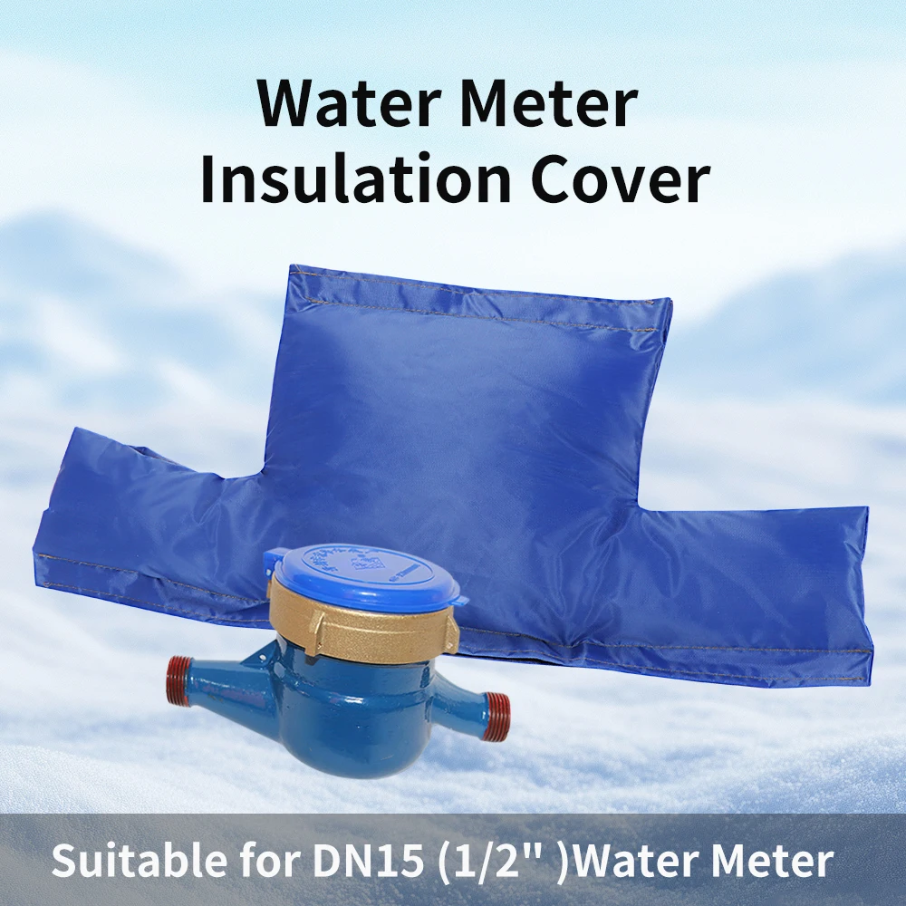 TNCE في الهواء الطلق الشتاء تجميد حماية غطاء عداد المياه مقاومة للماء دائم للإزالة معزول البوليستر الأنابيب حامي