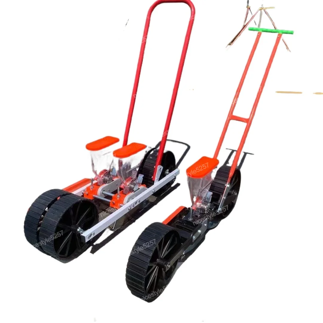 Double-row Hand-held Precision Seeder with A Distance of 2-16cm From Vegetable Herbs Cabbage Radish Parsley Spinach Seeder