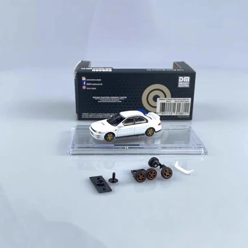 BM Creations 1:64 Scale 1994 Impreza WRX Alloy Car Model Classic Adult Souvenir Gift Decorations Static Display