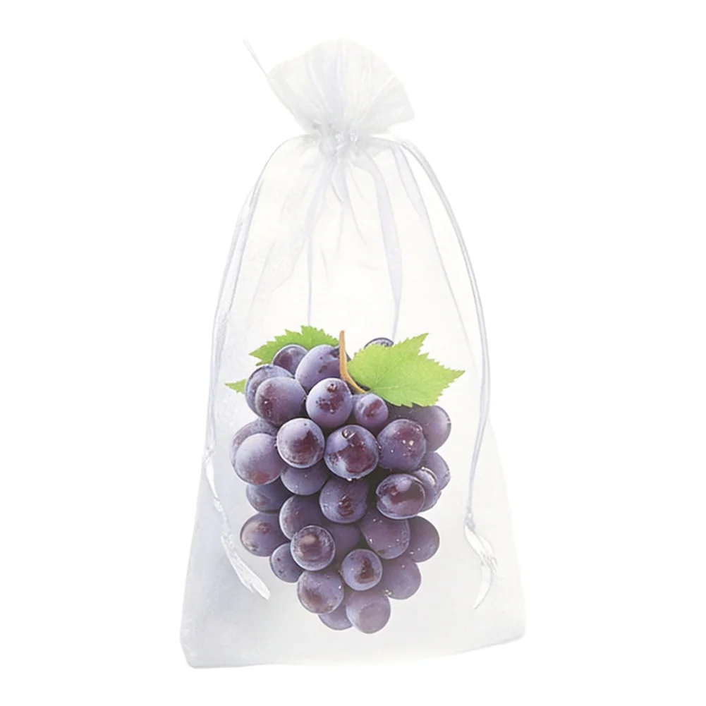 Breathable Sleeve Fruit Mesh Bags Individual Fruit Protection Individual Fruit Protection Bags Plant Cover For Home Garden