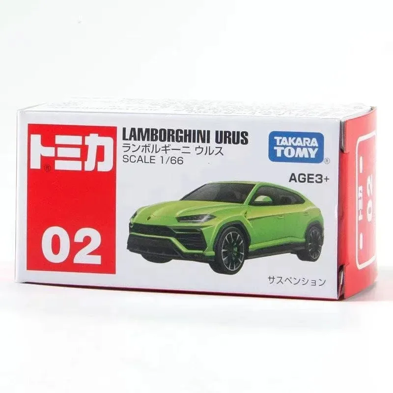 

TOMY Tomica Red Box No. 2 Lamborghini Aventador SUV Alloy Car Model Toy Christmas gifts for children