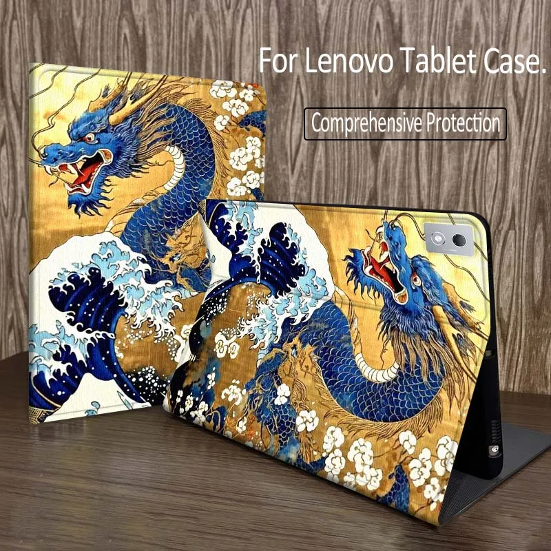 

Trendy Anime Dragon Design For Legion Xiaoxin Pad P12 Pro Y900 GT 2023 2025 12.1 12.7 14.5 inch Tablet Case
