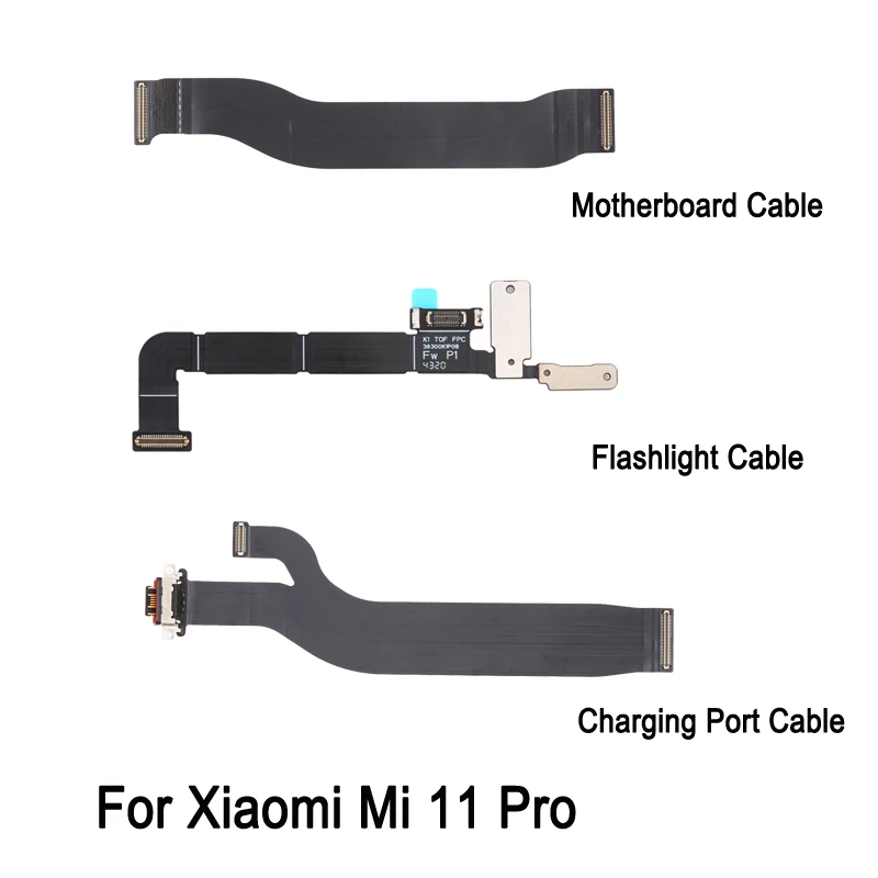 

For Xiaomi Mi 11 Pro Charging Port Cable / Flashlight Flex Cable / Motherboard Connection Cable, Repair Replacement Part