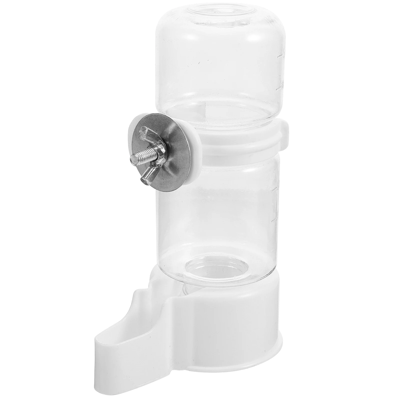 

Automatic Bird Water Feeder White No Leakage Easy Cleaning Cage Pet Supplies Dispenser Parrot Budgie Drinkers Accessories