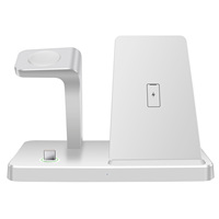 3 in 1 Fast Travel Wireless Charger For Samsung Galaxy S24 S23 S22 Ultra Watch 7 6 5 Galaxy Buds 2 3 Pro Fast Charging Station