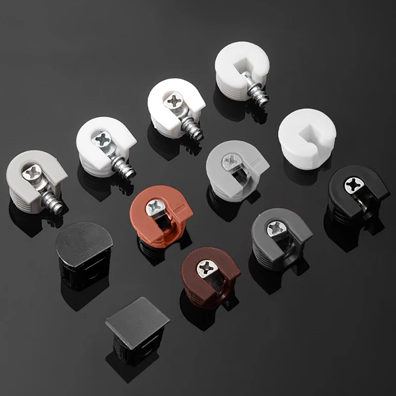 

4PCS Minimalist Three In One Layer Shelf Movable Two In One Cabinet Wardrobe Furniture Connectors Hardware Accessories