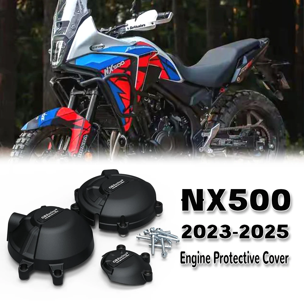 

FOR HONDA NX500 2023-2025 Motorcycle Engine Protective Cover Guard Protector Fall Protection Cover