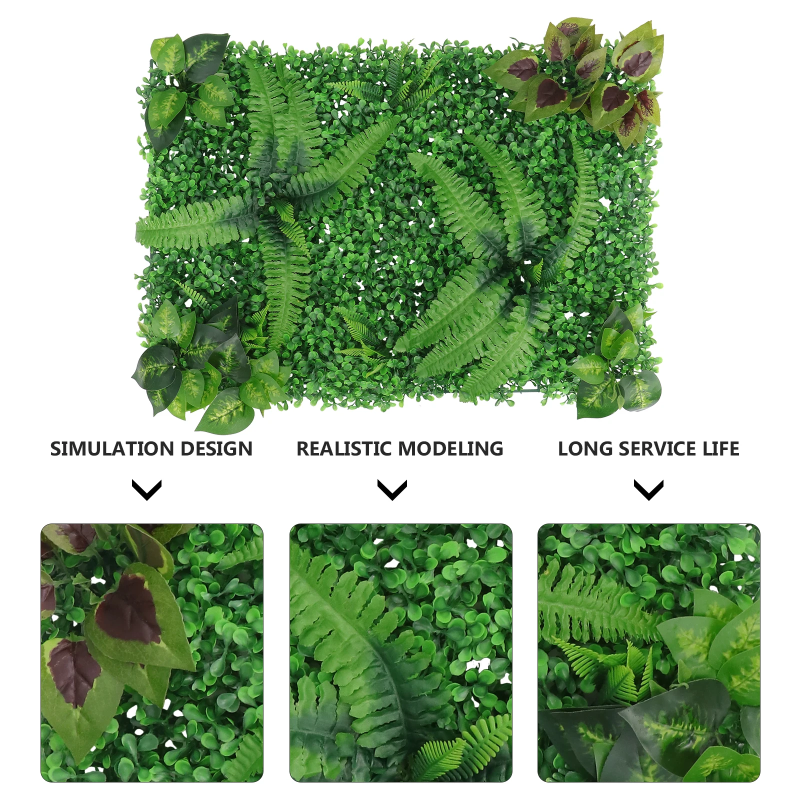 1pc Artificial Plant Premium Material High Simulation Easy Installation Create Romantic Fresh Atmosphere Garden Lawn Background