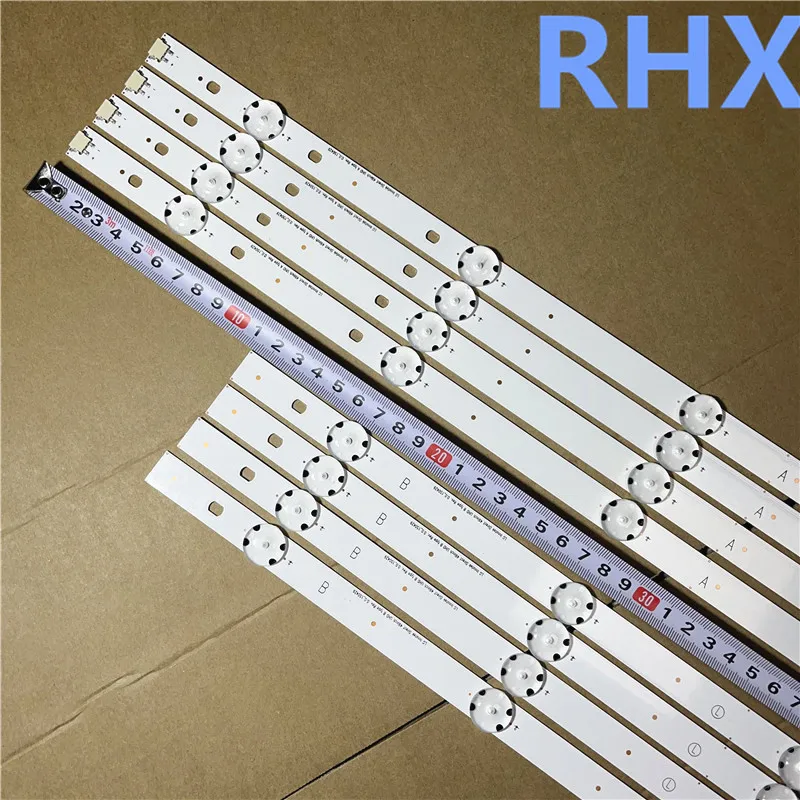 16 جزء/الوحدة ل 49UH6100-CB 49UK6200 49UK6300 49UJ630V 49LJ5500 COB 49 بوصة UHD/FHD Rev03 A/B-TYPE LCD الخلفية بار