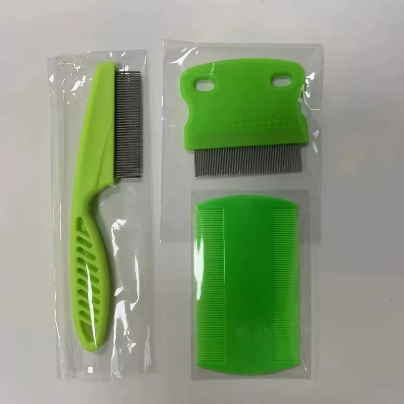 3-Piece Pet Dematting & Flea Comb Set product image