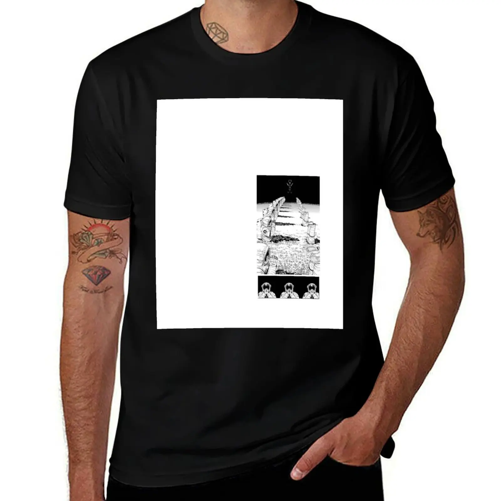 

Astronaut Dark Pray T-Shirt anime tshirt funny gifts men clothing