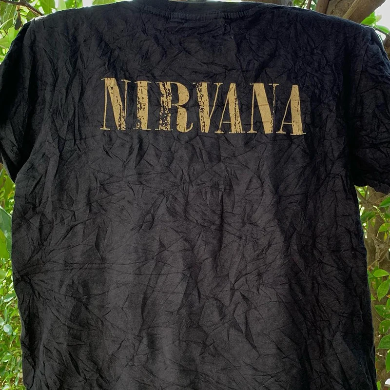 Men's T-shirt 1988 Guitar Retro Black Classic Heavy Metal Rock Band Cotton Comfortable Unisex Harajuku Y2K Men Sleepwear