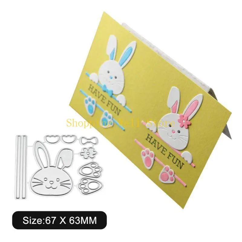 KX4B Bow Rabbit Metal Cutcut